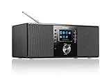 Karcher DAB 7000i - Stereo Internetradio (DAB+ / UKW, WLAN und Bluetooth, Farbdisplay, USB, AUX-In,...