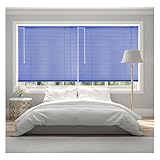 Alu-Jalousie für Fenster & Tür 25mm Aluminium Lamellen Sonnenschutz Rollo Wand- und Deckenmontage...