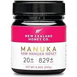New Zealand Honey Co. Manuka Honig MGO 829+ / UMF 20+ | Aktiv und Roh | Hergestellt in Neuseeland |...