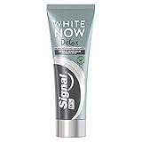 Signal White Now Zahnpasta Whitening Detox Ton & Aktivkohle, 75 ml