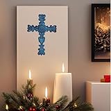 Castleore Einfacher Wandbehang, Heimdekoration, religiöse, christliche Kreuze für die Wand, ideal...
