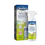 Bactador Geruchsentferner und Fleckenentferner Spray 750ml - Mikrobiologischer Geruchsneutralisierer...