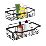 Wandregal für Badezimmer, selbstklebend, Wandmontage, ohne Bohren, Wandregal für die Küche |...