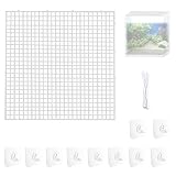 4 Stück Aquarium Bildschirmnetz Aquarium Abdeckung 30x30cm Terrariendeckel Kunststoff Gitterplatte...