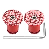 Hogvinnatil Lenkerkappen für Mountainbike, Rennrad, aus Aluminiumlegierung, Zubehör für Motorrad...