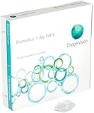 Biomedics 1 day Extra sphere, Tageslinsen weich, 90 Stück / BC 8.60 mm / DIA 14.20 mm / -2.00...