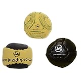 Juggle Pro Footbag Freestyle Footbag Ultrasuede, 3 Stück