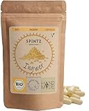 SPINTZ® 210 Stk. Bio Ingwer Kapseln - vegane Ingwer Kapseln hochdosiert - 2000 mg Ingwer Pulver Bio...