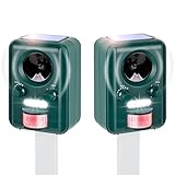 2 x Sparpack - VOSS Sonic 2000 | Ultraschall Abwehr & Tier-Vertreiber mit Solar, Blitz, Akku |...