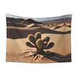 WZYCWB Desert Plant kleine Haustierdecke, mehrfarbig, Hundehüttenmatte, Katzenkorb-Futter, faltbar...