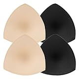 Mozeat Lens 2 Paar BH Einlagen Bra Pads BH-Pads Bikini Einlagen BH-Polsterung Push Up Wasserfest...