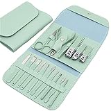 N/A 16 Stück/Set Nagelknipser Beauty Tools Schere Maniküre Zangen Pediküre Dead Skin Kit (Color :...