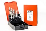 BAER Gewindeschneider Set HSSG: Maschinengewindebohrer Sackloch, Kernlochbohrer: M 3 - M 12 -...