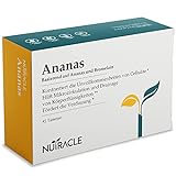 Nutracle Ananas Bromelain 2400 GDU/g 45 Tabletten 750mg - Natürliches Verdauungsenzym,...
