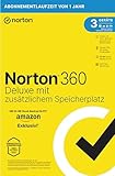 Norton 360 Deluxe mit extragroßer Backup-Kapazität – Amazon Exklusiv* 25GB zusätzlicher...