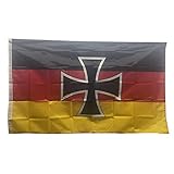 Stormflag Deutschland Eisernes Kreuz Flagge 90x150cm Deutschland Flagge 3x5ft Polyester 90g mit...
