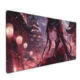 Gaming Mauspad Sexy Mauspad XXL 900x400x3mm XXL Mousepad Mädchen Schreibtischunterlage, mit Anti...