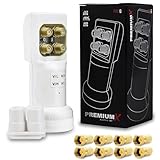 Premium X PXV-Q Quattro LNB - nur für Multischalter - LNC Kopf mit LTE-Filter - SAT Digital DVB-S2...