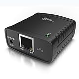 CSL - LAN Printserver Druckerserver - Fast Ethernet - USB2.0 High Speed - LRP Print Server für...