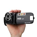 Handheld Video Camcorder FHD 16x Digitalzoom, Trabar DV Digital Kamera mit COMS Sensor, Eingebautem...