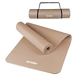 ALPIDEX Yogamatte 183 x 60 x 0.8 cm Phthalatfreie Fitness Matte Tragegurt Rutschfest Gymnastik...