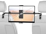 TRYONE Tablet Halterung Auto Mitte, Tablet Kopfstützenhalter - Universal verstellbare KFZ Tablet...