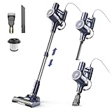 YISORA Staubsauger, 6-in-1 Stielstaubsauger & Handstaubsauger mit 6M Kabel, 23Kpa stark Saugkraft,...