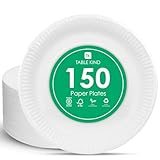 Table Kind x 150, 22CM, Umweltfreundliche Pappteller zum Geburtstag, umweltfreundliches,...