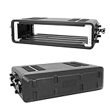 2U Cases Leichtes Audio-Rack-Gehäuse 12„ Tiefe, 19“-Rackmount-Fluggehäuse mit wasserdichtem,...