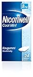 Nicotinell Kaugummi 2 mg Cool Mint (Minz-Geschmack), 24 St. – Nikotinkaugummi für die...