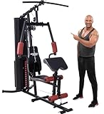 Miweba Sports 50in1 Kraftstation MK500 Pro - 60 kg Seilzug - Fitnessstation - Butterfly - Zugturm -...