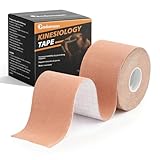 Adamson Kinesiologie Tape Sport – Phisio Tape 5 cm x 5 m – Elastisch, Latexfrei, Wasserfest –...