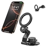 GuMosh Handyhalterung Auto, Magnet Handy Halterung für Auto mit EIN-Knopf-Release, 360° Drehbar...