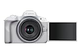 Canon EOS R50 Systemkamera + RF-S 18-45 is STM Objektiv - Spiegellose Kamera (Digitalkamera mit...