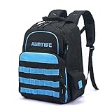 AUMTISC Werkzeugrucksack Werkzeugtasche Hochleistungs-werkzeug rucksack mit Mehrzwecktasche...