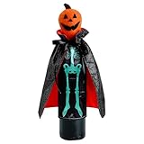 Genérico Dekorative Weinflaschenhüllen, Dekoration für Flaschen, Halloween-Dekoration für...