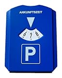 VZL Parkscheibe mit Eiskratzer, 3 Einkaufswagenchip & Scheibenkratzer - Parkuhr mit Schneekratzer...