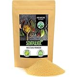 Senfpulver (500g), Senfmehl 100% naturrein aus Senfkörnern, Senfsaat schonend getrocknet und...