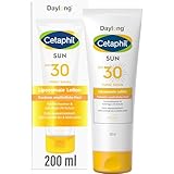 CETAPHIL SUN Liposomale Sonnenlotion SPF 30, 200ml, Dermatologischer Sonnenschutz für trockene,...