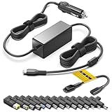 TAIFU 100W 12V-24V USB C auf DC Laptop Stecker KFZ Netzteil für Lenovo HP Acer ASUS Sony Toshiba...