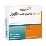 Jodid-ratiopharm 200 μg Tabletten – Zur Vorbeugung und Behandlung von Jodmangel und...