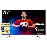 Hisense 75A76GQ QLED 4K Smart TV - 190,5 cm (75 Zoll) Dolby Vision & Atmos/ 60Hz Panel/Game Mode/UHD...