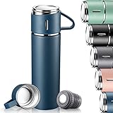 Termosflaschen Edelstahl, Auslaufsichere Thermosflasche, Wasserflasche BPA frei, Isolierflasche...