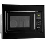 Bomann Einbaumikrowelle mit Grill und Heißluft | 60cm | 900W Mikrowelle | 1100W Grill | 2500W...