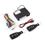 WANGCL Universal Auto Alarmanlagen Auto Remote Central Kit Diebstahlsicherung Türschloss Keyless...
