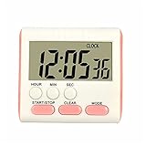 Stoppuhr-Timer Big Digital LCD Kitchen Egg Cooking Time Timer School Countdown 24 Stunden Shower...