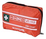DONAU SAFETY Motorrad Verbandskasten nach aktueller Norm 2025 DIN 13167 / Erste-Hilfe-Verbandtasche...
