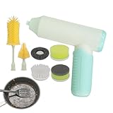 Elektrische Bürste für Dusche – Badreiniger, wiederaufladbar, tragbar, automatische Bürste zum...