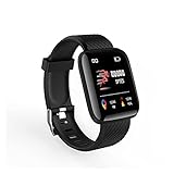 SHUOG 116 Plus Smart Watch 1,3 Zoll TFT Farbbildschirm Wasserdicht Sport Fitness Aktivitätstracker...