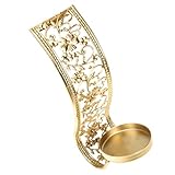 VILLCASE Metall Wandkerzenhalter mit Hängefunktion Wanddeko Kerzenhalter für Hauswarming Eleganter...
